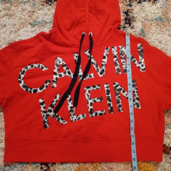 Calvin Klein Performance Cropped Hoodie • NWOT - Picture 4 of 8